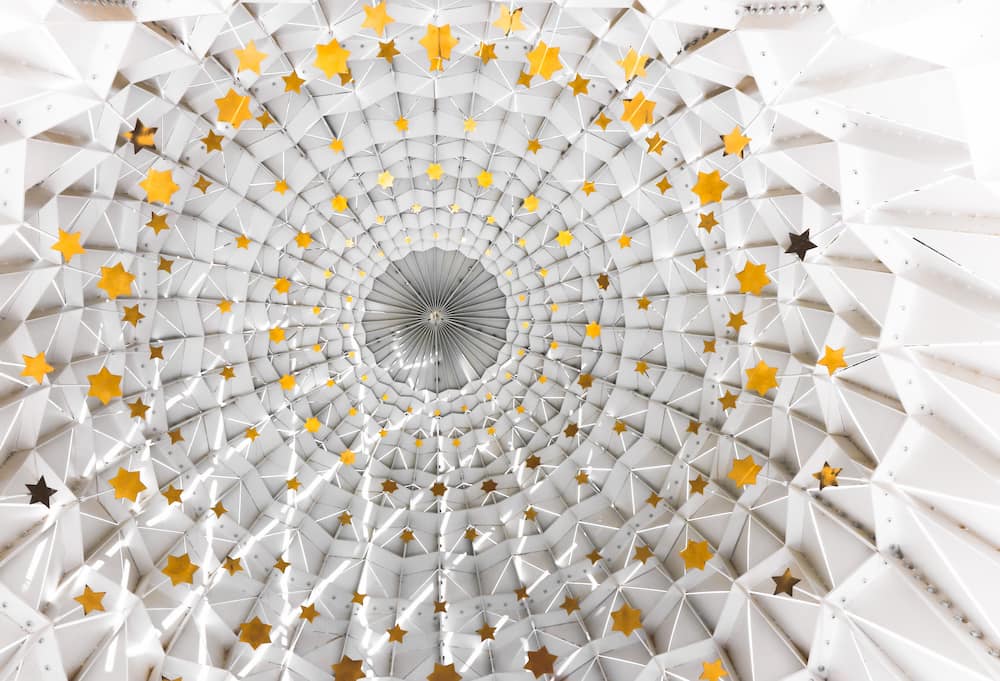 martin-adams-unsplash Céu com estrelas.