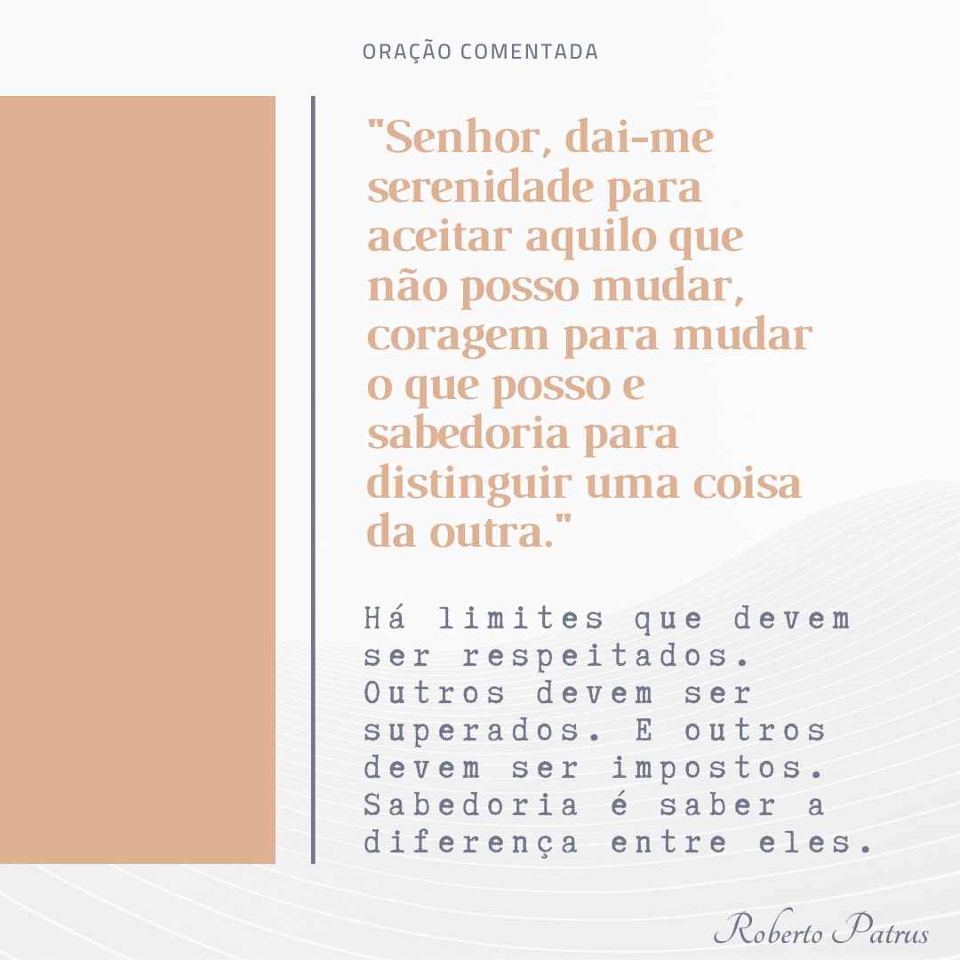 Oração comentada: oração da sabedoria