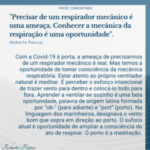 Mecânica da respiração.