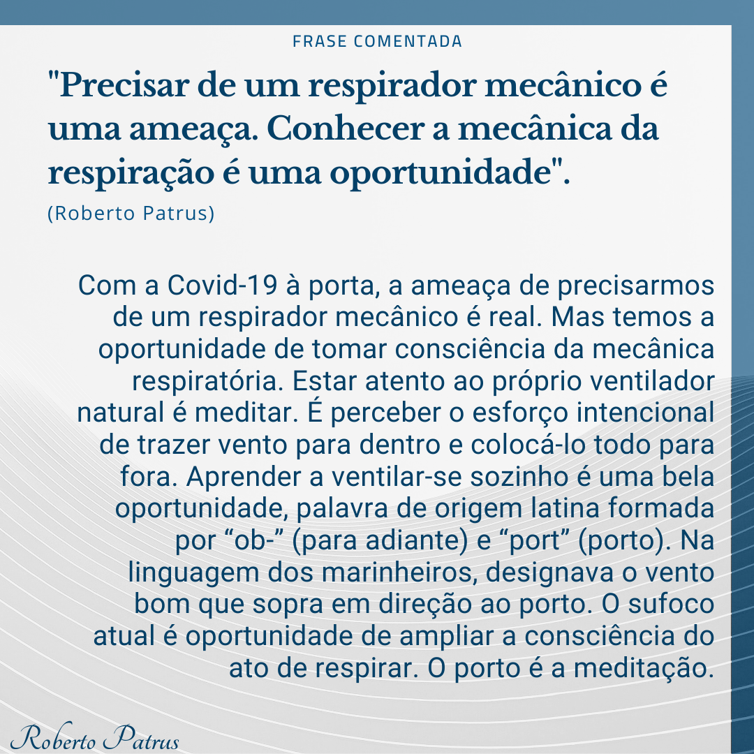 Mecânica da respiração.
