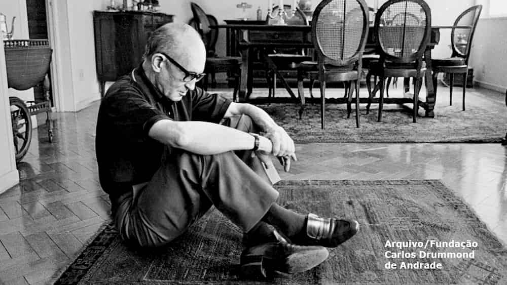 Foto de Carlos Drummond de Andrade