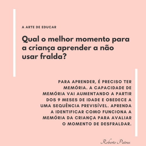 Nao usar fralda